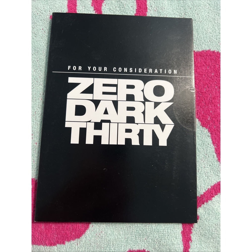 Zero Dark Thirty‎ DVD 2012 FYC For Your Consideration PROMO